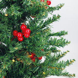 Bambasy Árbol de navidad artificial LED Ponak 0,6m 75 ramas