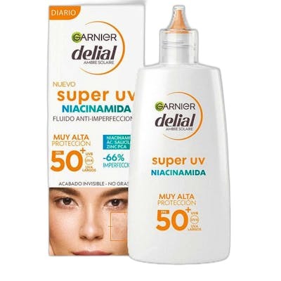 Garnier Delial SUPER UV Niacinamida Anti-imperfecciones SPF50+ 40 ml Garnier Delial SUPER UV Niacinamida Anti-imperfecciones SPF50+ 40 ml