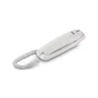 SPC Original Lite 2 Teléfono Fijo Analógico Blanco - Diseño Minimalista, Teclas Ocultas, 10 Memorias, Función Rellamada, Indicador Luminoso, para Sobremesa o Pared