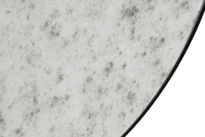 DKD Home Decor Espejo Moderno Negro 90 x 90 x 5 cm