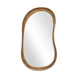 DKD Home Decor Espejo Hevea / Rubberwood Cristal 78x4x140 Natural