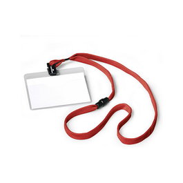 Durable 813903 Placa identificativa roja 9 cm x 6 cm