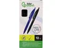 Liderpapel Boligrafo Retractil con Acabado Soft Touch, Punta 1 mm, Tinta Negra, Cuerpo Negro, Clip Resistente