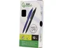 Liderpapel Boligrafo Retractil con Acabado Soft Touch, Punta 1 mm, Tinta Negra, Cuerpo Negro, Clip Resistente
