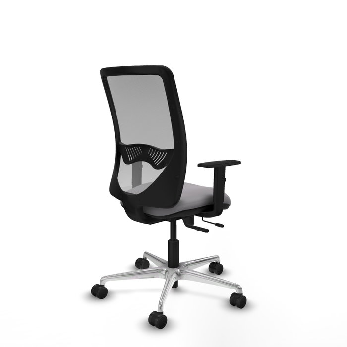 PIQUERAS Y CRESPO Silla de oficina Zulema Gris con mecanismo Sincro/Traslack