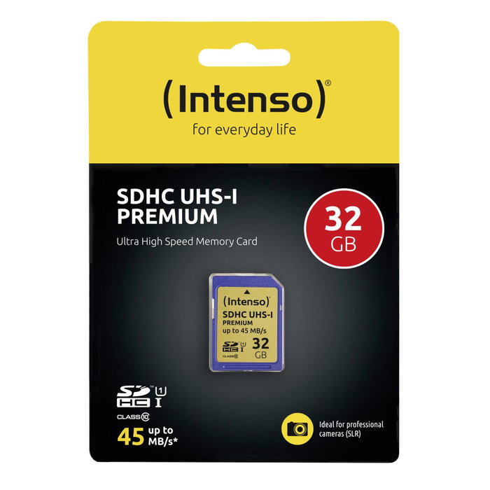 Intenso Tarjeta SDHC 32GB Clase 10 UHS-I Premium Intenso Tarjeta SDHC 32GB Clase 10 UHS-I Premium