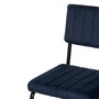 Taburete Azul Tejido-Metal Contract 44 X 50 X 115 cm (Set de 2)