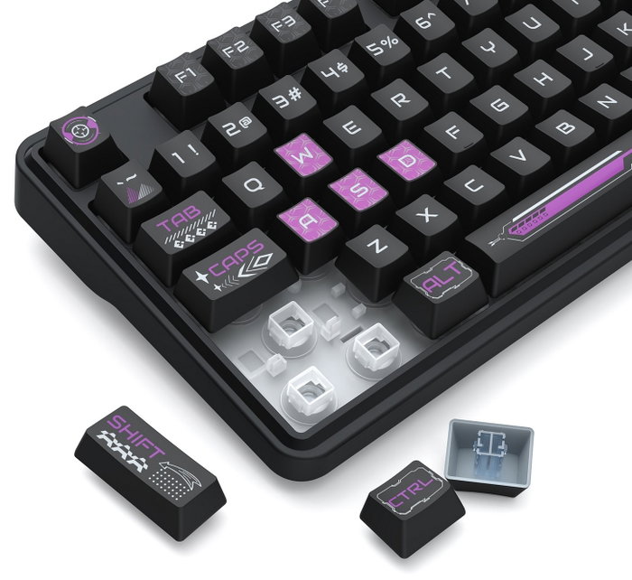 Redragon Volcano K526BP-PRO Teclado Gaming de Membrana RGB Negro Redragon Volcano K526BP-PRO Teclado Gaming de Membrana RGB Negro
