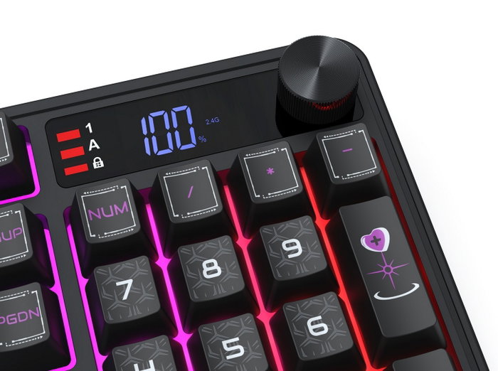 Redragon Volcano K526BP-PRO Teclado Gaming de Membrana RGB Negro Redragon Volcano K526BP-PRO Teclado Gaming de Membrana RGB Negro