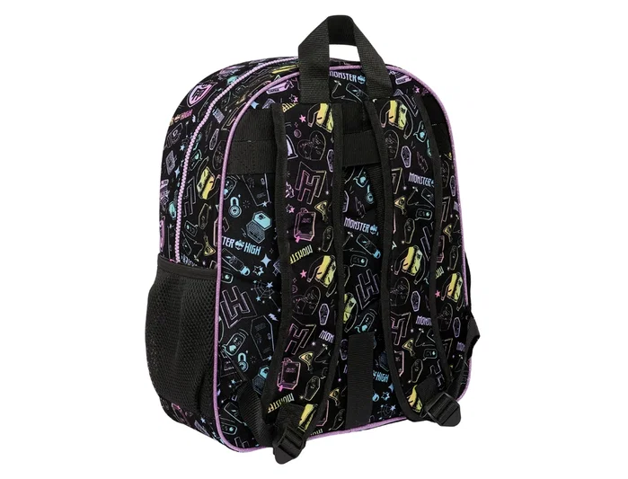 Safta Mochila Junior Adaptable a Carro Monster High Fantastic