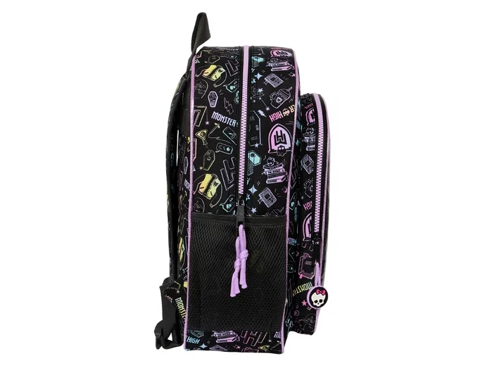 Safta Mochila Junior Adaptable a Carro Monster High Fantastic