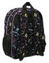 Mochila Infantil Monster High Negro 32 X 38 X 12 cm