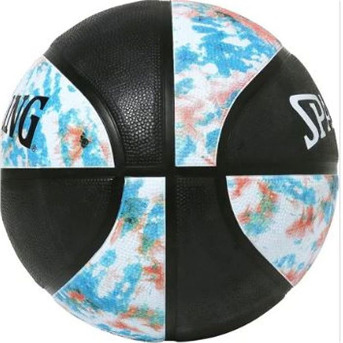 Balón de Baloncesto Spalding Tie Dye Sz5 5 Caucho (Talla 5)