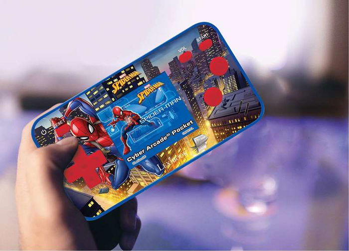 Lexibook Consola de Bolsillo Spiderman Pantalla 1.8'' con 150 Juegos Incluidos y 10 con Spiderman Lexibook Consola de Bolsillo Spiderman Pantalla 1.8'' con 150 Juegos Incluidos y 10 con Spiderman