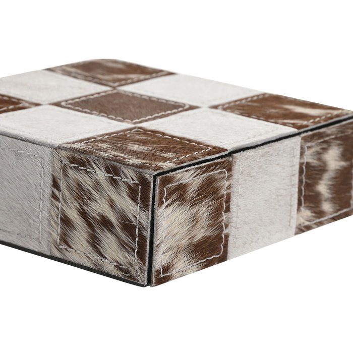 DKD Home Decor Set de 2 Piezas Tic Tac Toe Joyero Surtido (Marrón, Negro, Blanco) inevitablemente elegante DKD Home Decor Set de 2 Piezas Tic Tac Toe Joyero Surtido (Marrón, Negro, Blanco) inevitablemente elegante