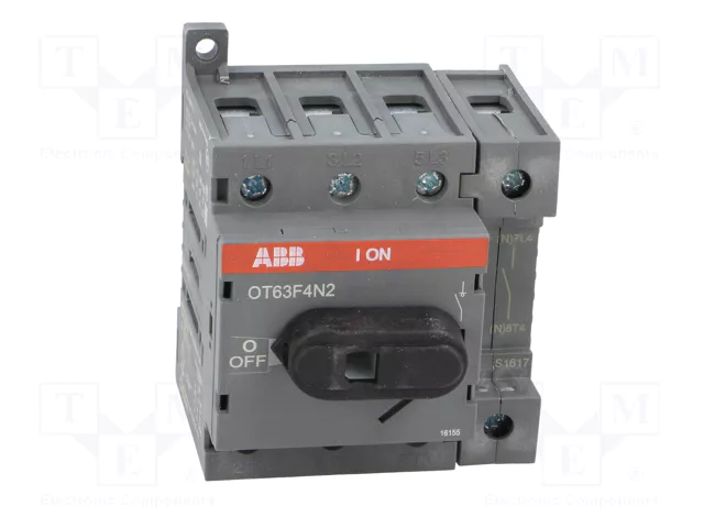 ABB Interruptor de aislamiento OT 4 polos 63A