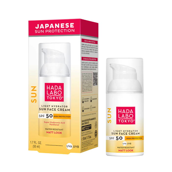 Sun, Ácido hialurónico, Hidratante, Crema solar, Para la cara, SPF 50, 50 ml