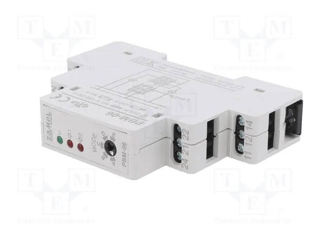ZAMEL PBM-06 Relé de instalación biestable por impulsos SPDT x2 16A