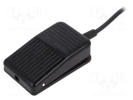 EMAS Interruptor de pie NC + NA 4A/250VAC negro