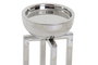 DKD Home Decor Portavelas de Acero Cromado Brillante