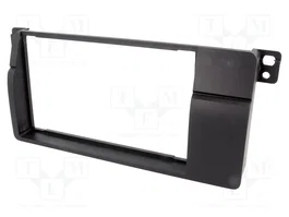PER.PIC. Bastidor de montaje de radio BMW 2 DIN negro