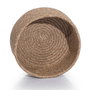 Aberto Design 9049118 Caja Decorativa de Algodón 100% Natural Hecha a Mano 25x50cm