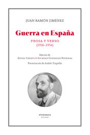 Guerra en España, Juan Ramón Jiménez - ATHENAICA EDITORIAL