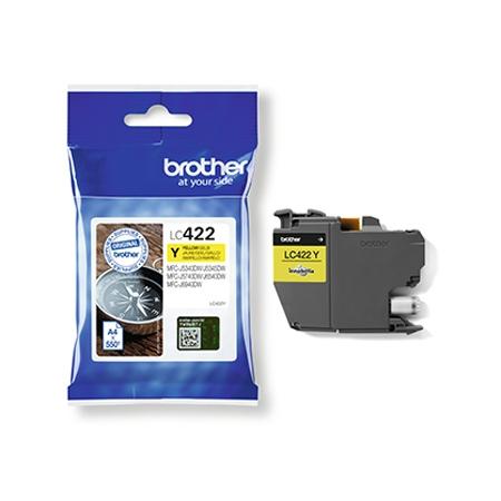 Brother Cartucho de Tinta LC-422Y Amarillo