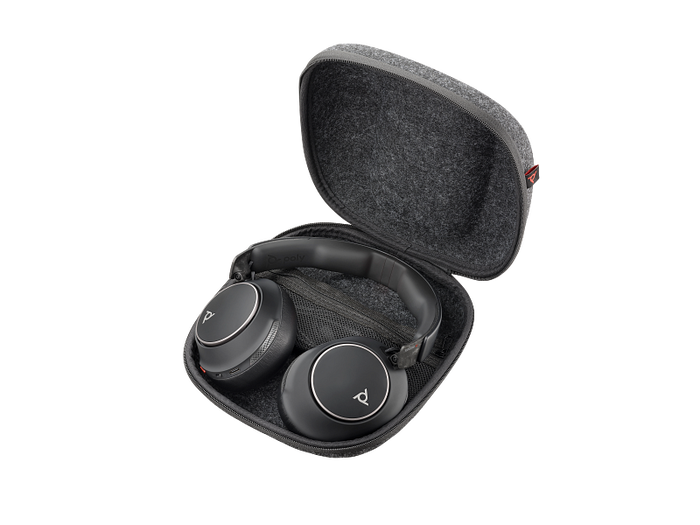 Poly Voyager Surround 80 UC USB-C Negro con Adaptador USB-C/A