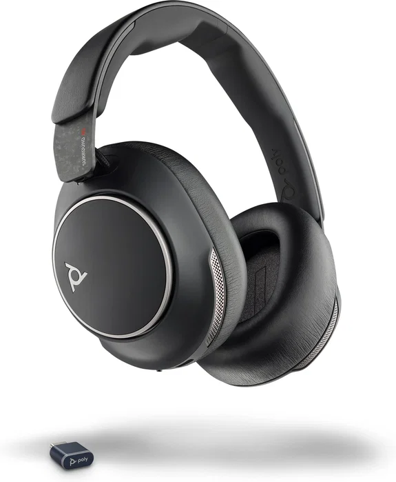 Poly Voyager Surround 80 UC USB-C con Adaptador USB-C/A Negro