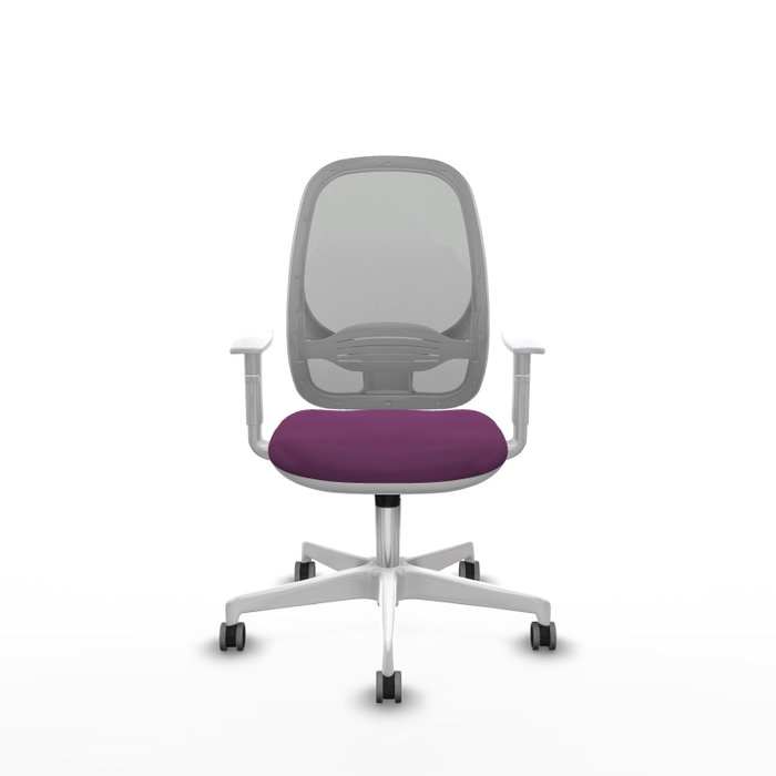 PIQUERAS Y CRESPO Silla de oficina Cilanco Morado y Gris PIQUERAS Y CRESPO Silla de oficina Cilanco Morado y Gris