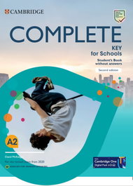 CAMBRIDGE, Complete Key for Schools English for Spanish Speakers Second edition Student's Pack Updated (Student's Book without answers and Workbook without answers) - David McKeegan