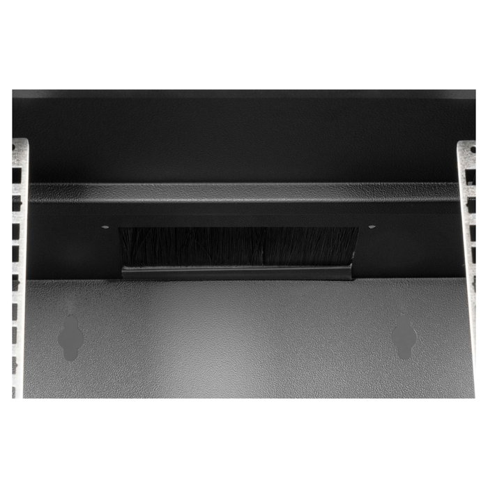 Digitus Caja Mural SOHO PRO 6HE Bastidor de Pared 10" Negro 325x315x300 mm, 60 kg, Bloqueo de Teclado, Gestión de Cables, Puerta de Cristal