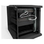 Digitus Caja Mural SOHO PRO 6HE Bastidor de Pared 10" Negro 325x315x300 mm, 60 kg, Bloqueo de Teclado, Gestión de Cables, Puerta de Cristal