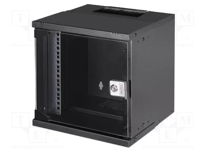 Digitus Armario Rack de Pared SOHO Pro 6U 10 pulg. Negro DN-49101 Digitus Armario Rack de Pared SOHO Pro 6U 10 pulg. Negro DN-49101