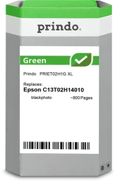 Prindo Cartucho de Tinta Negro Green XL PRIET02H1G
