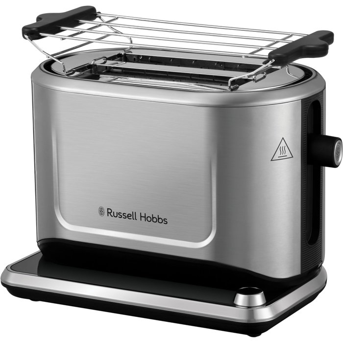 Russell Hobbs 26210-56 Attentiv Tostadora de 2 rebanadas, Acero satinado Russell Hobbs 26210-56 Attentiv Tostadora de 2 rebanadas, Acero satinado