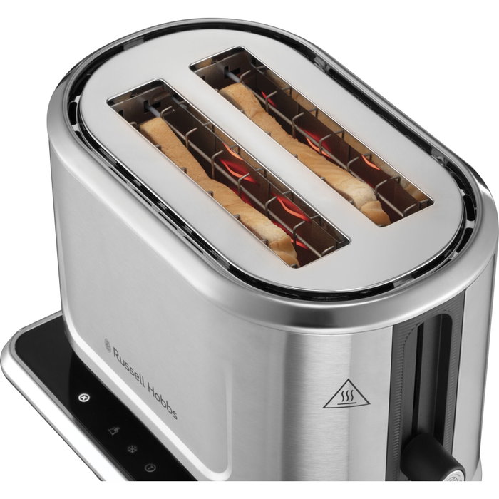Russell Hobbs 26210-56 Attentiv Tostadora de 2 rebanadas, Acero satinado Russell Hobbs 26210-56 Attentiv Tostadora de 2 rebanadas, Acero satinado