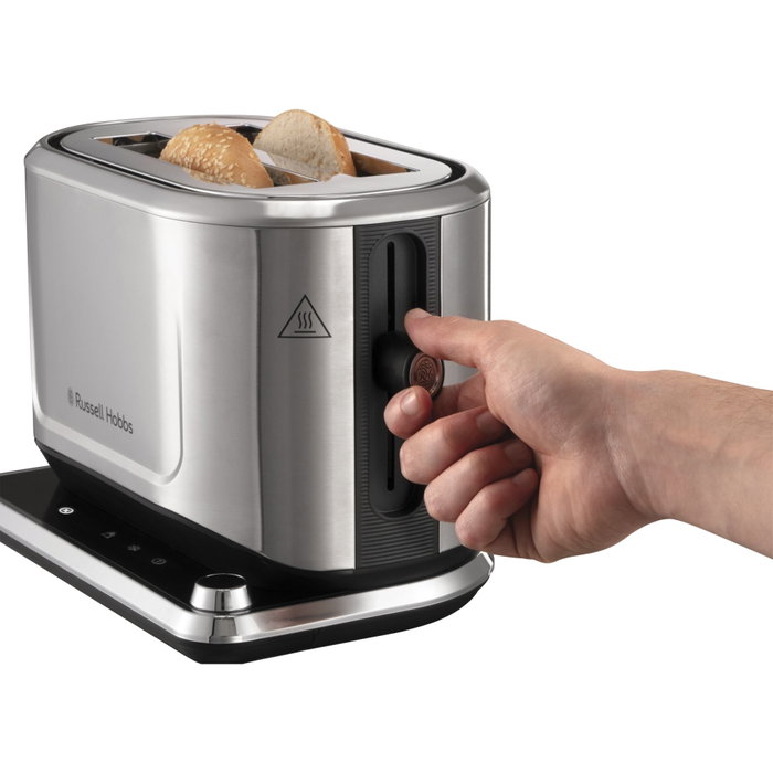 Russell Hobbs 26210-56 Attentiv Tostadora de 2 rebanadas, Acero satinado Russell Hobbs 26210-56 Attentiv Tostadora de 2 rebanadas, Acero satinado