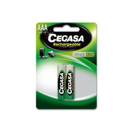 Cegasa Pilas Recargables HR03 800 mAh 1,2V BL.2 UDS