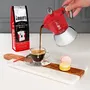 Bialetti Cafetera Italiana Moka Inducción 2 Tazas 100 ml Roja - BIA8006363029247