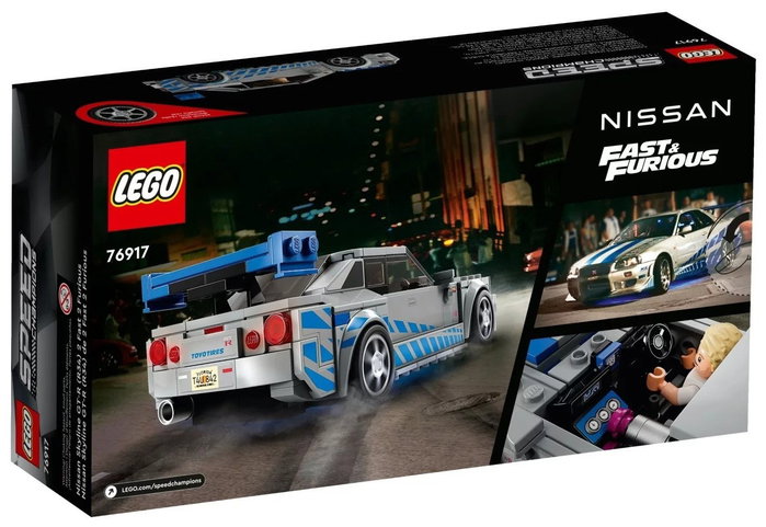 LEGO Speed Champions Nissan Skyline GT-R (R34) 2 Fast 2 Furious 76917 LEGO Speed Champions Nissan Skyline GT-R (R34) 2 Fast 2 Furious 76917