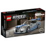 LEGO Speed Champions Nissan Skyline GT-R (R34) 2 Fast 2 Furious 76917, Juego de construcción 319 piezas