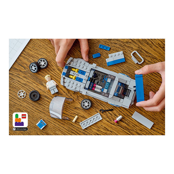 LEGO Speed Champions Nissan Skyline GT-R (R34) 2 Fast 2 Furious 76917, Juego de construcción 319 piezas