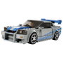 LEGO Speed Champions Nissan Skyline GT-R (R34) 2 Fast 2 Furious 76917, Juego de construcción 319 piezas