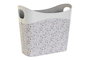 DKD Home Decor Revistero Tradicional Tierra Rosa Palo Gris 21 x 34 x 39 cm (2 Unidades)