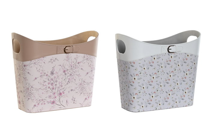 DKD Home Decor Revistero Tradicional Tierra Rosa Palo Gris 21 x 34 x 39 cm (2 Unidades) DKD Home Decor Revistero Tradicional Tierra Rosa Palo Gris 21 x 34 x 39 cm (2 Unidades)