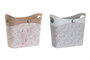 DKD Home Decor Revistero Tradicional Tierra Rosa Palo Gris 21 x 34 x 39 cm (2 Unidades)