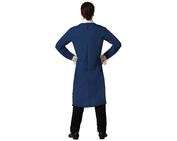 Disfraz Príncipe Azul Adulto Hombre - Traje de Chaqueta Larga y Pantalón, Talla XS-S