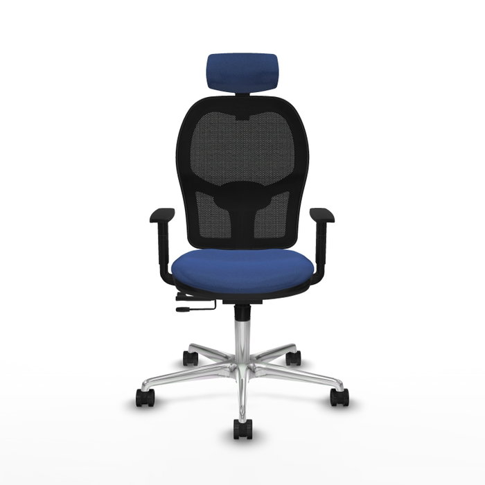 PIQUERAS Y CRESPO Silla de oficina Jorquera Azul Marino y Negro PIQUERAS Y CRESPO Silla de oficina Jorquera Azul Marino y Negro